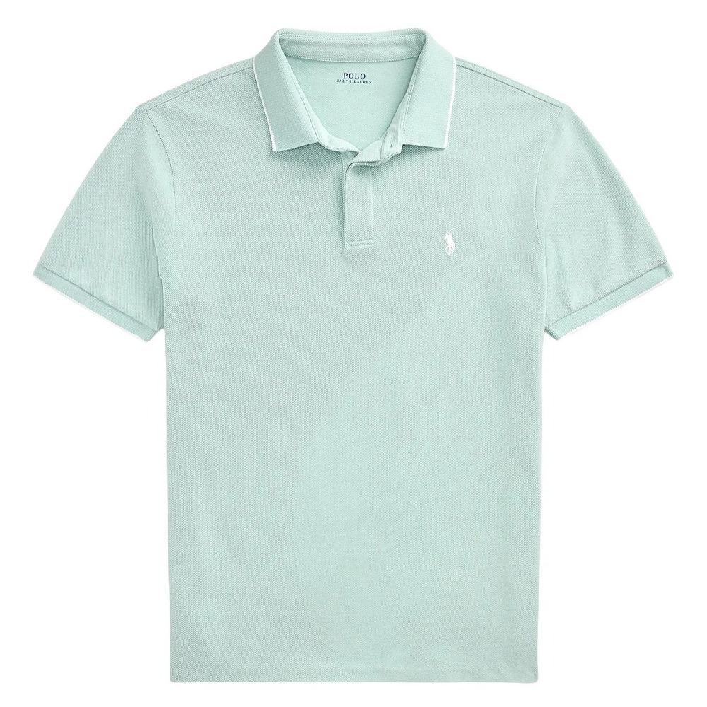 MENS POLO RALPH LAUREN S/S CUSTOM FIT POLO SHIRT~XXL~GREEN~NWT